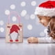 thumbnail image 4 of Christmas Supplies Linen Patchwork Faceless Doll Tote Bag Candy Gift Bags Children's Holiday Gifts, 4 of 4