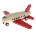 thumbnail image 2 of Jouet Avion en Bois Multicolore à Rétrofriction, pour Enfants d'Âge Préscolaire, 2 of 8