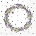 thumbnail image 1 of Boston International Cocktail Napkins 3-Ply Paper Lavender Wreath, 40-Count Value Pack, 1 of 2
