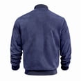 thumbnail image 7 of IAJDKMEK Men's Winter Work Jacket - Casual Zip-Up with Multi-Pockets, Comfortable Outerwear Jackets for Men, Ideal for Work,Navy S, 7 of 7