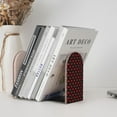 thumbnail image 4 of Sikiie Red Beautiful Lips Bookends 1 Pair, Wood Bookends for Shelves, Book Ends for Shelves, Book Shelf Holder for Home Office, 4 of 7