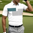 thumbnail image 3 of Tbopshirt Short Sleeved Shirts for Men Plus Size with Collar Business Collar Casual Sports Printed Button Top Shirt,S-5XL, 3 of 6