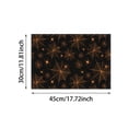thumbnail image 3 of 4 Pack Halloween Placemats, Mixed Design Trick or Treat Dining Table Mats, Heat‑Resistant Washable Place Mats for Holiday Party Kitchen Table Decor, 3 of 4