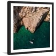 thumbnail image 2 of "Jagged Cliffs" Framed Painting Art Print, 32" x 1.5", 2 of 6