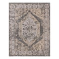 thumbnail image 3 of Unique Loom Outdoor Traditional Collection Area Rug - Valeria (10' x 13' 1" Rectangle Charcoal/Natural), 3 of 7