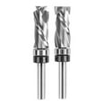 thumbnail image 2 of Spiral Flush Trim Router Bit 1/4In Handle Engraving Woodworking Milling Cutters 1/4*1/2*1, 2 of 7