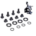 thumbnail image 1 of Bike C Brake Clamp Screw Kit, 16PCS Road Bike Caliper C Brake Bolts Kit Ti Alloy Bike C Brake Caliper Fixing Bolt Lightweight C Brake Clamp Screw Bolt Set for R8000 UT6800 DA9000, 1 of 7