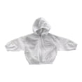 thumbnail image 3 of Girls Boys Zip Up Windbreaker Jacket Boys Hooded Sun Jacket Lightweight Long Sleeve Outerwear Summer Toddler Coat White 3-4 Years, 3 of 3