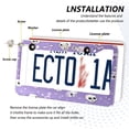 thumbnail image 3 of Aluminum License Plate Frame 2 Pack Car Exterior Accessory Car Tag Holder for Front Rear Plates Cars Decor Cute Skulls and Bones, 3 of 6
