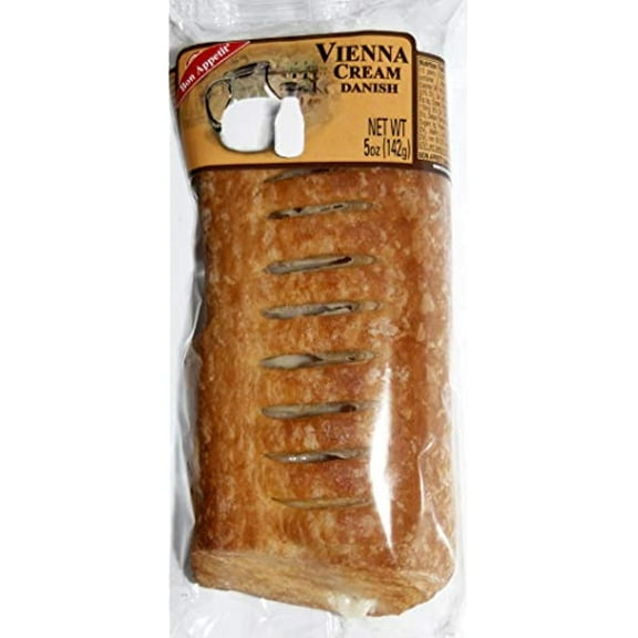 Bon Appetit Vienna Crème Danish, 5 Ounce, (pack of 8)