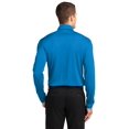 thumbnail image 2 of Port Authority Performance Long Sleeve Polo (K540LS) Brilliant Blue, M, 2 of 2