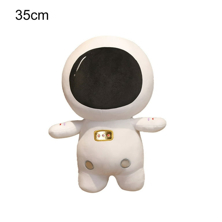 Anvazise Plush Toy Ultra Soft Full Filling Birthday Gift Cute Cartoon Space Astronaut Stuffed Doll Throw Pillow for Boy 35cm