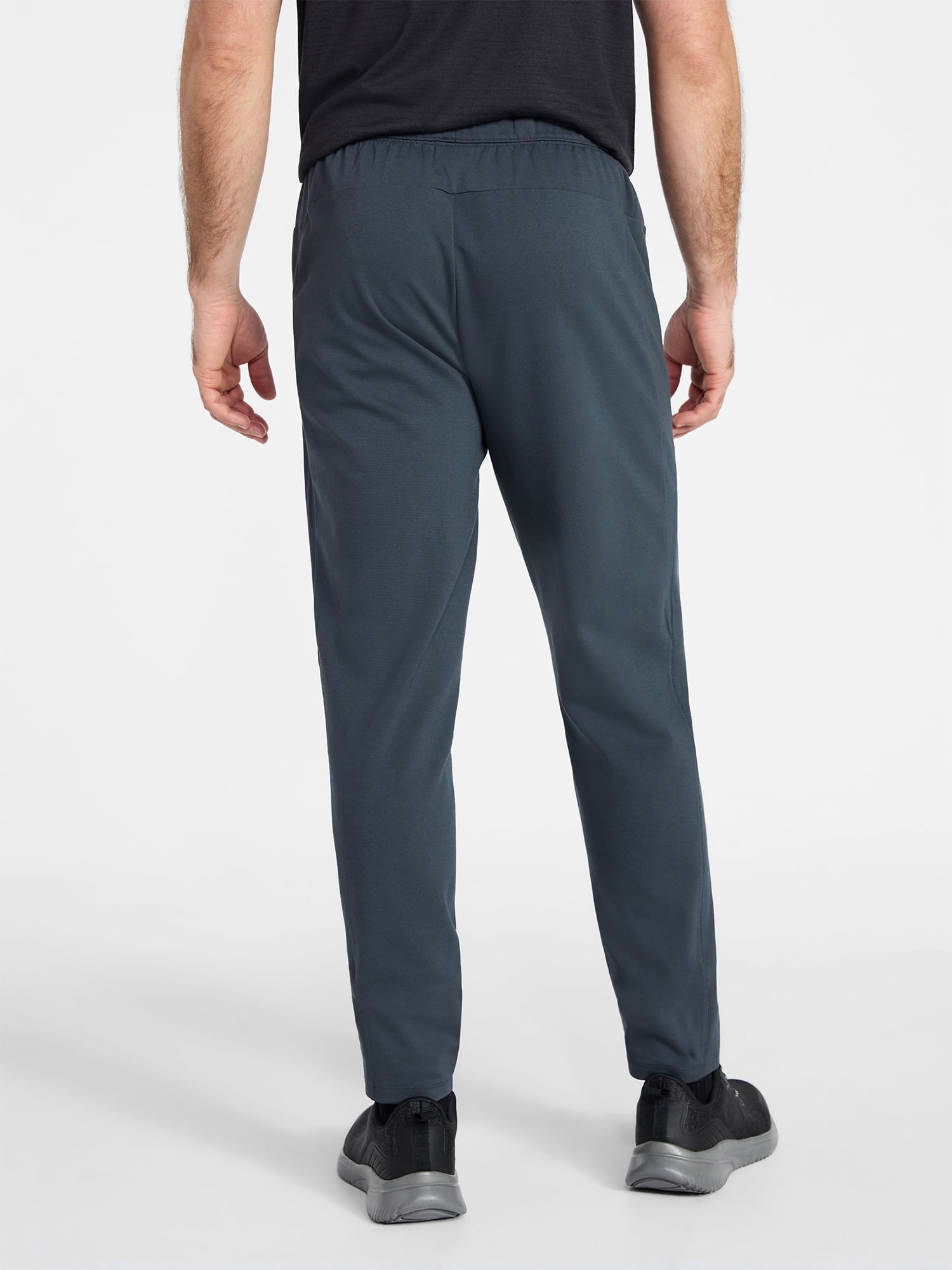 Athletic Works Men's and Big Men's Slim Knit Pants, 30" Inseam, Sizes XS-4XLT