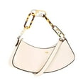 thumbnail image 3 of New Fendi O'Lock Swing Ivory Calfskin Leather Shoulder Bag, 3 of 6