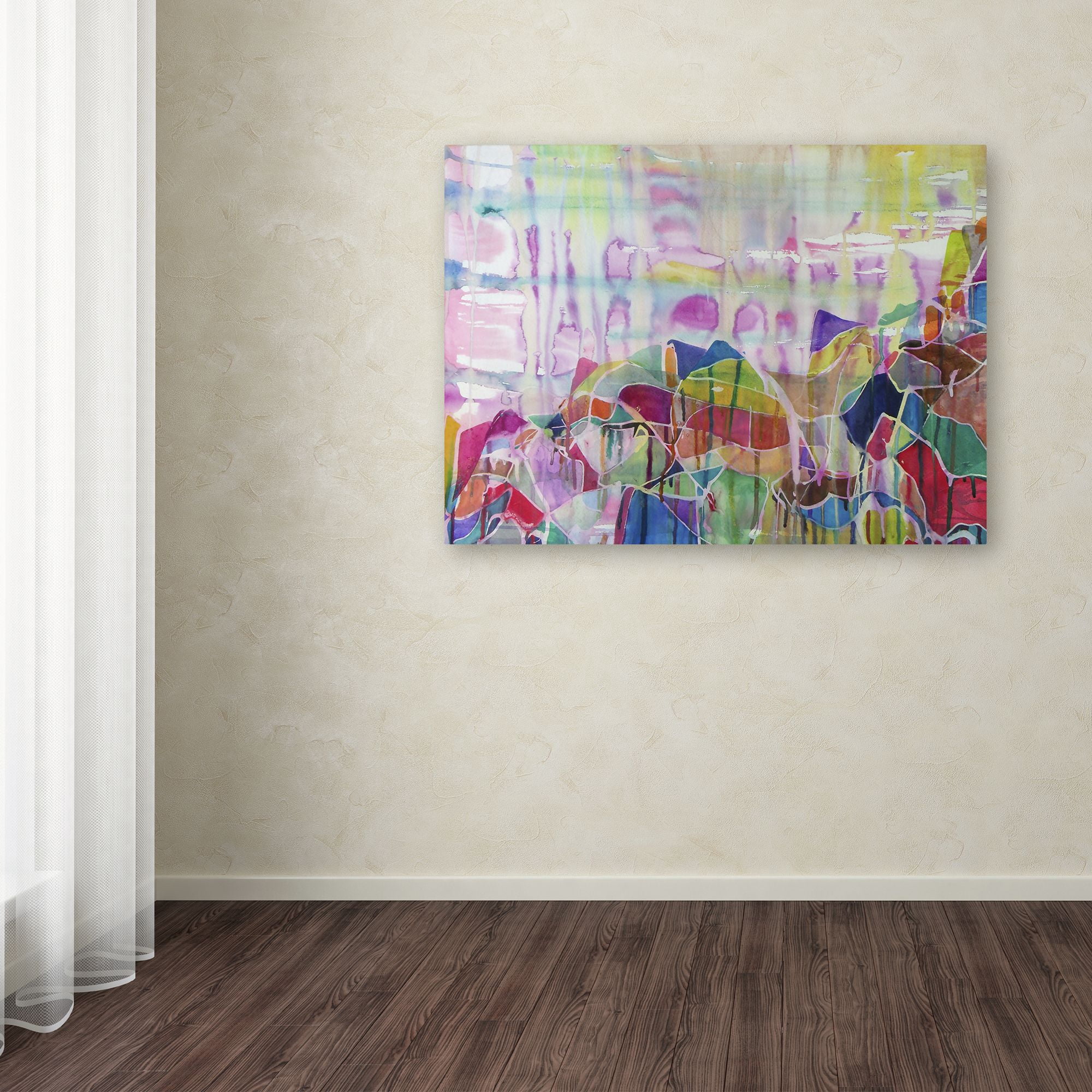 Trademark Fine Art "Chakragill" Canvas Art by Lauren Moss