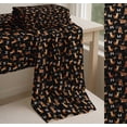 thumbnail image 6 of Soimoi Black Cotton Cambric Fabric Insect & Cat Animal Printed Craft Fabric by The Yard 56 Inch Wide, 6 of 7