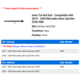 thumbnail image 2 of Inner Tie Rod End - Compatible with 2010 - 2020 Mercedes-Benz Sprinter 2500 4WD 2011 2012 2013 2014 2015 2016 2017 2018 2019, 2 of 2
