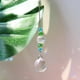 thumbnail image 4 of Colgante De Cristal Colgante De Cristal Parte de prisma facetado Cristal hecho a mano Candelabro Colgante Joyería Arte Hecho a mano, 4 of 4