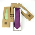 thumbnail image 6 of Spring Notion Boy's Solid Color Satin Zipper Tie with Gift Box, 6 of 7
