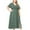 #11, variant on Pisexur Plus Size Dresses for Women Floral Beach Maxi Dress Sundress Short Sleeve V Neck Oversized Elegant Beach Dresses Ruched Bust with Pocket Vacation Dress XL-5XL