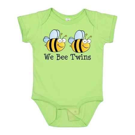 

Inktastic We Bee Twins Gift Baby Boy or Baby Girl Bodysuit