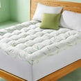 thumbnail image 1 of Mattress Topper Pillow Top Mattress Pad Cover Cooling Bed Topper Plush, Deep Pocket Breathable Pressure Relief Soft Sleep Design, for Twin Full Queen King Bed Home Use, 1 of 6