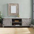 thumbnail image 3 of Walker Edison 70" Modern Engineered Wood TV Stand in Stone Gray, 3 of 11
