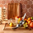 thumbnail image 3 of Zinc Alloy Lemon Squeezer Silver - Citrus Press, Dishwasher-Safe, Lime Juicer, Kitchen Accessory, 3 of 4