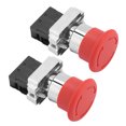 thumbnail image 4 of Emergency Stop Switch, 240V-3A Emergency Stop Push Button Switch Switch, For Automatic Control Electric Circuits, 4 of 8