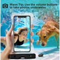 thumbnail image 4 of Waterproof Phone Case, 2 Pack IPX8 Universal Waterproof Phone Pouch Dry Bag, 4 of 4