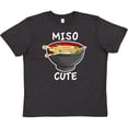 thumbnail image 3 of Inktastic Miso Cute with Miso Soup Youth T-Shirt, 3 of 5