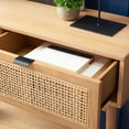 thumbnail image 4 of SAFAVIEH Baisley Amish Natural Wood Console Table with Drawer (42 in. W x 14 in. D x 31 in. H), 4 of 15