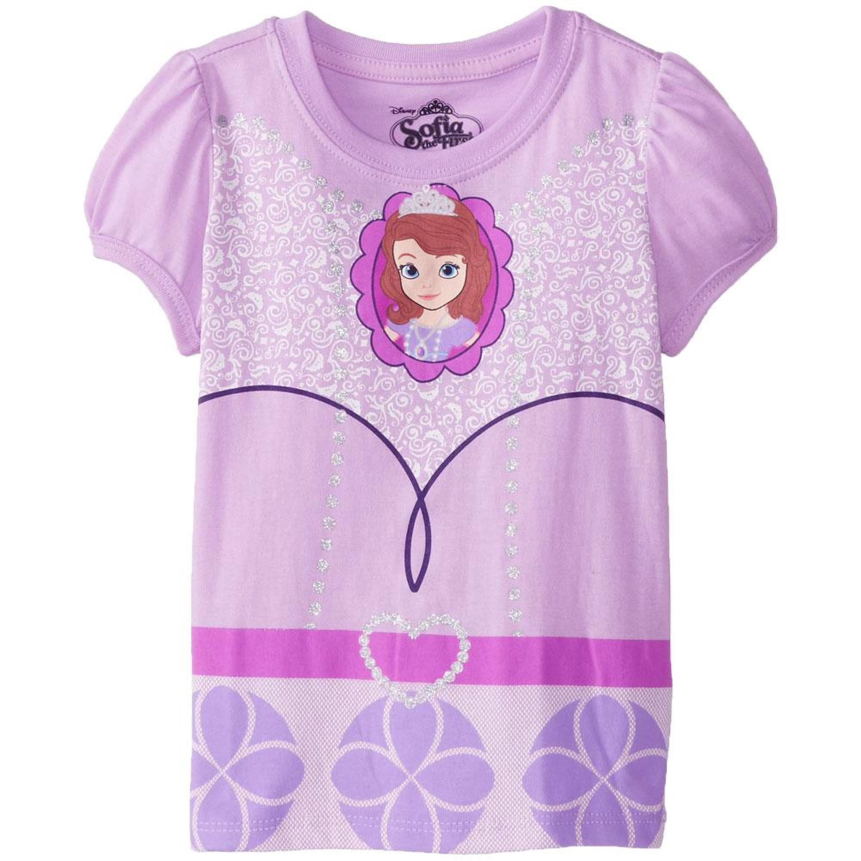 Sofia the First Dress Girls Toddler Costume TShirt