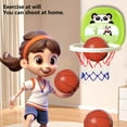 thumbnail image 6 of Indoor Hanging Basketball Hoop, Mini Basketball Set, Wall Mount Hoop, Toss Game, Sports Activity Toy for 1-3 Years, 6 of 7