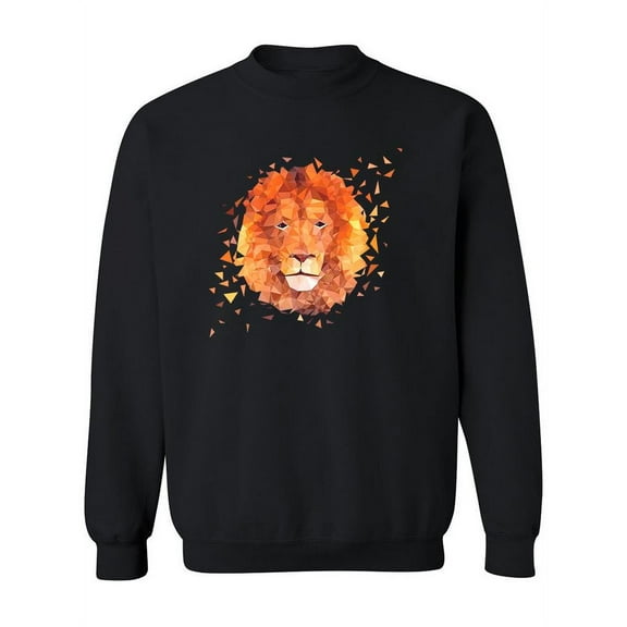 Zentangle Lion Design Sweatshirt Women -Image by Shutterstock, Female 5X-Large