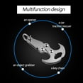 thumbnail image 1 of Acero Inoxidable Para Exteriores, Herramienta De Función Grappling Plegable Grappling De Acero Inoxidable Multi Hook Hook Climbing EDC Tackle S, 1 of 8
