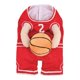 thumbnail image 2 of Disfraz de baloncesto para perro con pelota, ropa de fiesta para cachorros y gatos, regalo para mascotas rojo, 2 of 9
