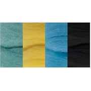 Clover Natural Wool Roving, .7 Oz, 4-pac