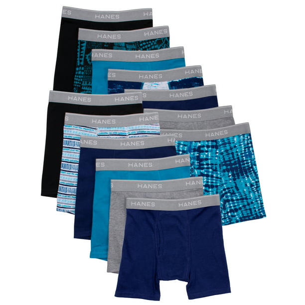 Hanes - Hanes Boys Underwear, 10 + 3 Bonus Pack Tagless Boys' Cool ...