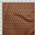 thumbnail image 4 of oneOone Cotton Poplin Twill Brown Fabric Ikat Sewing Material Print Fabric By The Yard 56 Inch Wide, 4 of 4