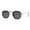 Silver Black (Black), variant on Retro Soft Square Sunglasses Metal Plastic Double Frame UV400 Unisex Gold Tort