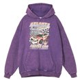thumbnail image 4 of Sudadera con capucha retro desgastada con diseño de coches de carreras de Atlanta para hombre, estilo hip hop, informal, 100 % algodón, de gran tamaño, holgada, 4 of 4