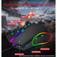 thumbnail image 3 of Mouse De Juego Rgb Mouse Gamer Alambrico Usb Dpi 3200 Negro, 3 of 6