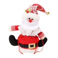 thumbnail image 1 of MesaSe 1PCS Christmas Bag Drawstring Gift Doll Bag Fabric Drawstring Bag Sugar Snack Bag Bag Santa Snowman Bear Christmas Christmas Decorations Christmas Knitted Bag, 1 of 6