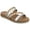 Silver, variant on Womens Colette Slide Flat Sandals, Widths Available