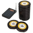 thumbnail image 4 of Restaurant Pager System, Wireless Coaster Pager System R100 with 10pcs Coaster Pagers for Dessert Shop for Food Truck US Plug, 4 of 7