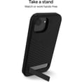 thumbnail image 3 of Funda ZAGG Denali Snap con soporte para iPhone con caída de 4 m, color negro, 3 of 7