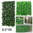 thumbnail image 3 of Cheers.US 50x100cm Artificial Ivy Privacy Fence Screen, Artificial Hedges Fence and Faux Ivy Vine Leaf Decoration for Outdoor Garden Decor, 3 of 7