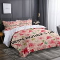 thumbnail image 1 of Wzzjkit Three Piece Bedding Set Mother's Day Series Bedroom Home Decoration Three Piece Bedding Set, 1 of 1