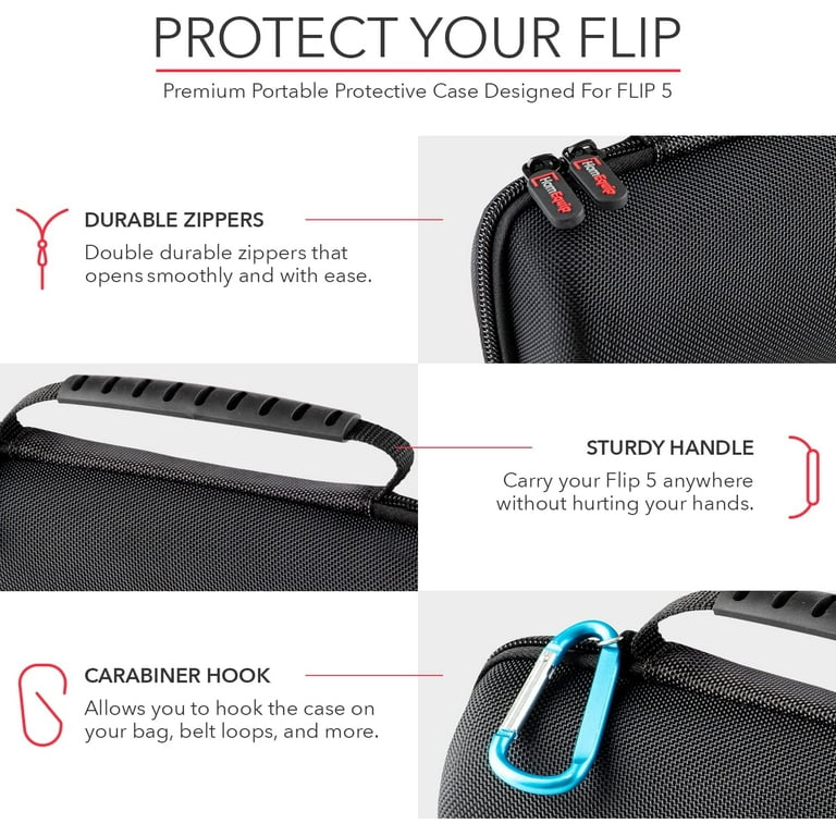 HomEquip, Hard Shell Case, for JBL Flip 6 Flip 5 Flip 4 Flip 3